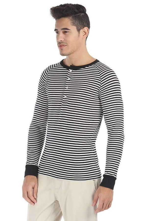 Super Soft Cotton Knit Full Sleeve Henley