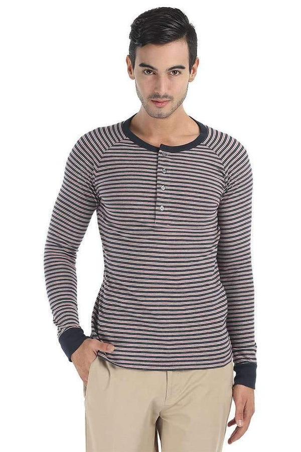 Super Soft Cotton Knit Full Sleeve Henley