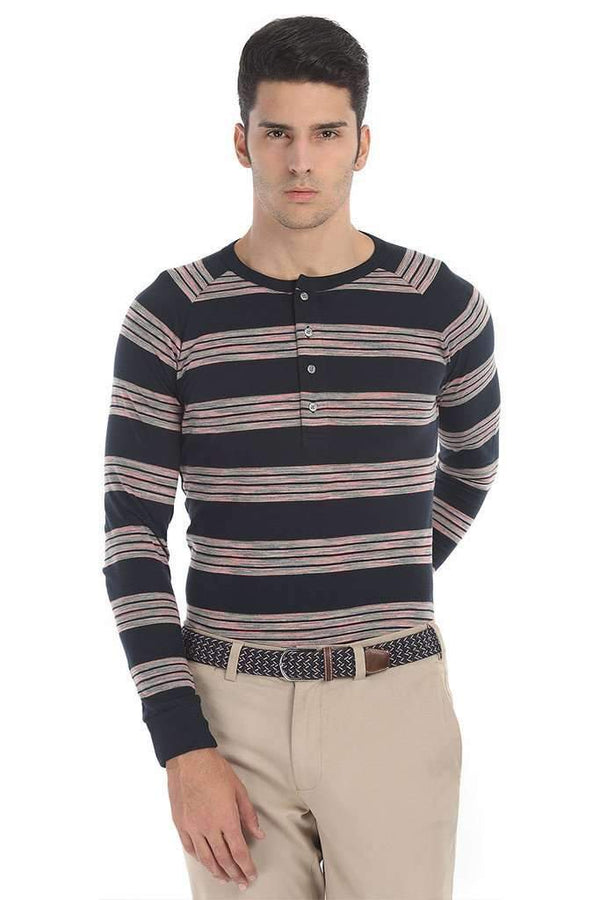 Super Soft Cotton Knit Full Sleeve Henley