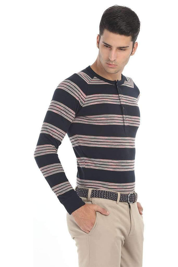 Super Soft Cotton Knit Full Sleeve Henley