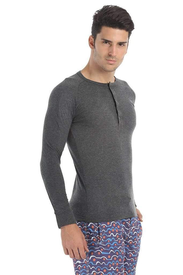 Super Soft Cotton Knit Full Sleeve Henley