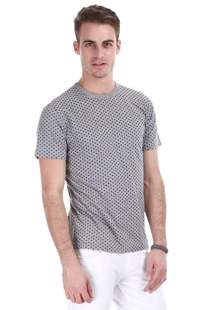 Super Combed Aztec Printed Knit Tee