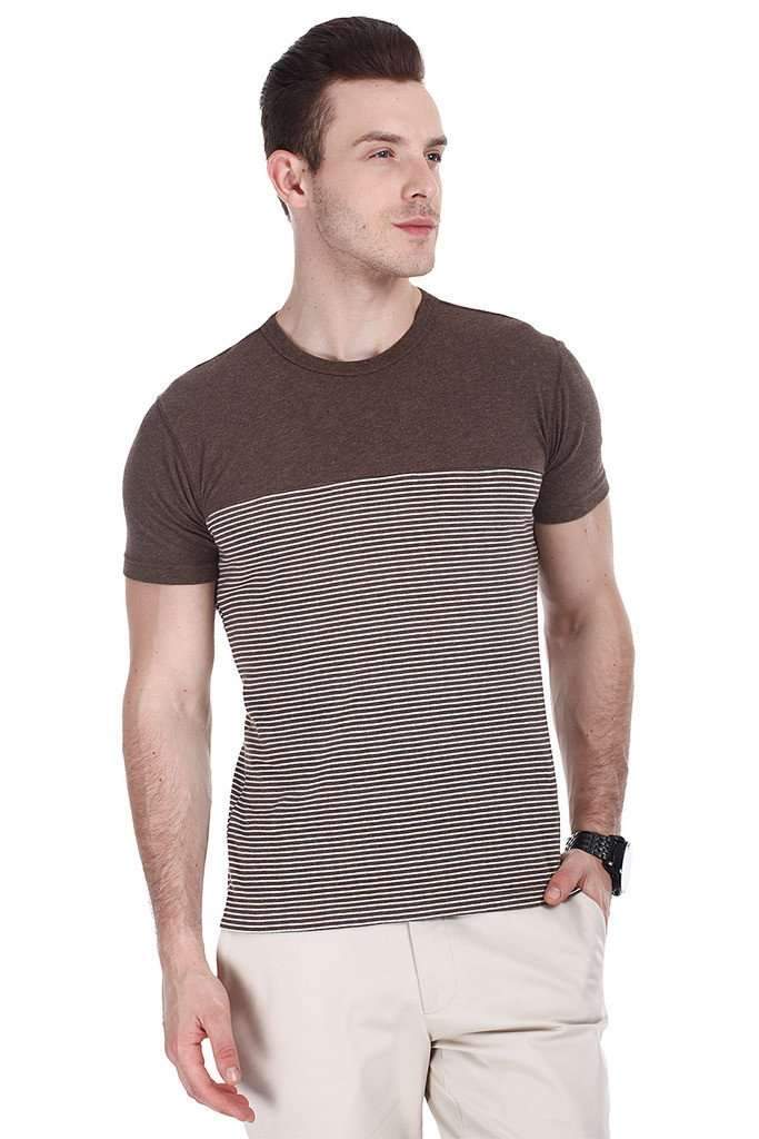 Super Combed Bretton Stripe Knit Crew Tee