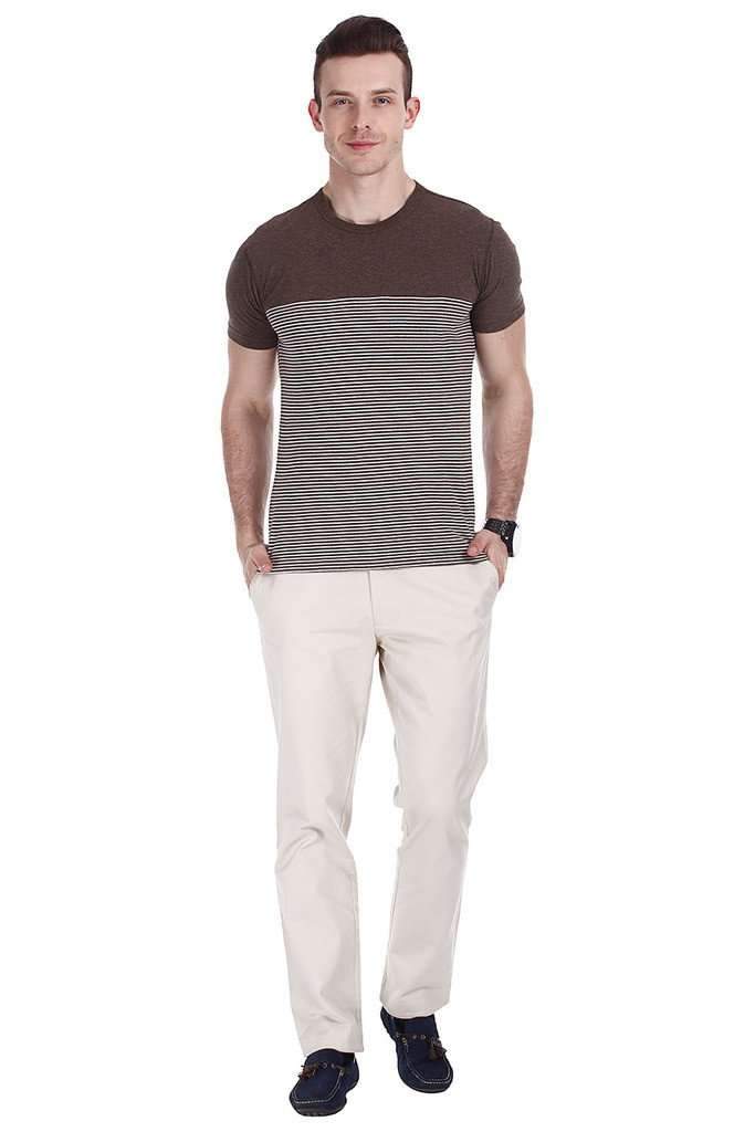 Super Combed Bretton Stripe Knit Crew Tee