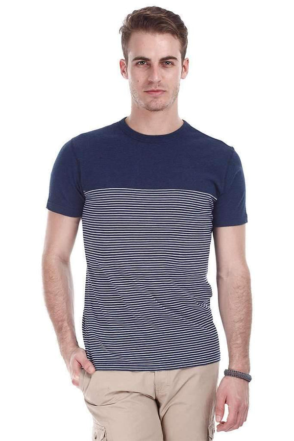 Super Combed Bretton Stripe Knit Crew Tee