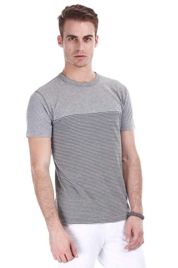 Super Combed Bretton Stripe Knit Crew Tee