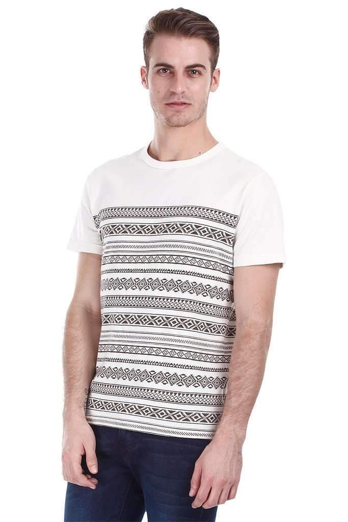 Super Combed Jacquard Yarn Dye Tee