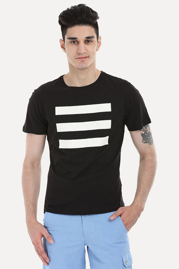 Triple Lined Short Sleeve Crew