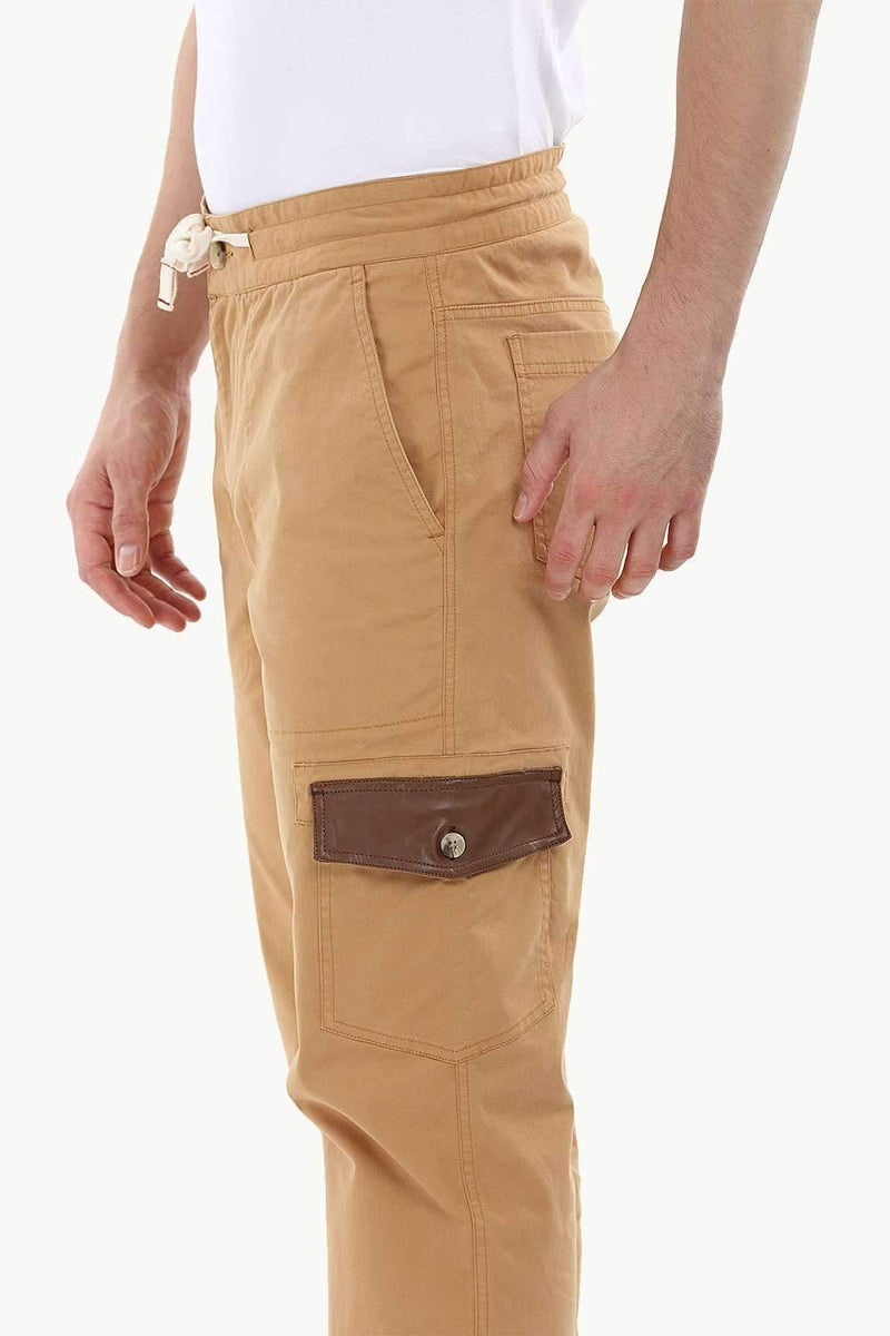 Twill Cargo Cuff Joggers